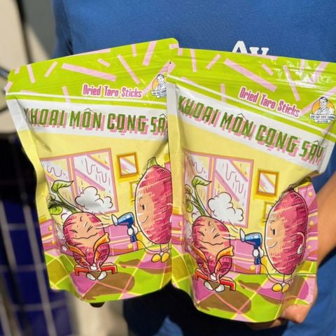 Khoai Môn Cọng Sấy Đà Lạt 350G