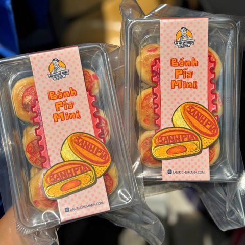 Bánh Pía Mini Trứng Muối (Khoai Môn/Đậu Xanh)