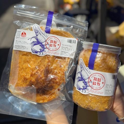 Bánh Tráng Tôm Khô Cháy Tỏi