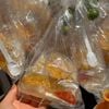 Bánh tráng sate tắc chấm