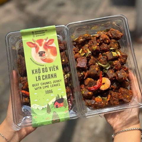 Khô Bò Viên Lá Chanh