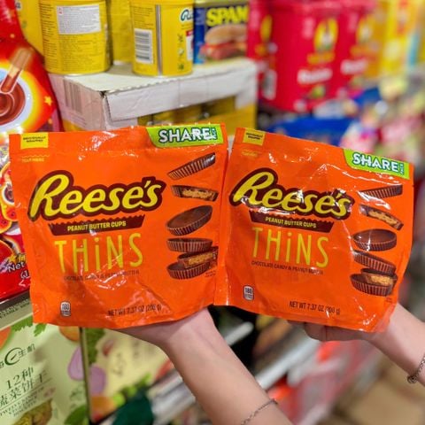 Reeses Peanut Butter Cups Thins 208g