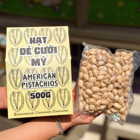 Hạt Dẻ Cười - Mỹ California Pistachios 500G