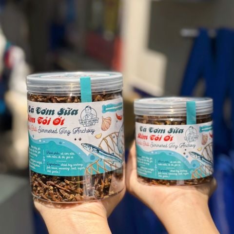 Cá Cơm Sữa Rim Tỏi Ớt