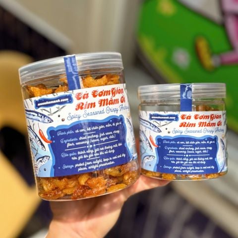 Cá Cơm Giòn Rim Mắm Ớt