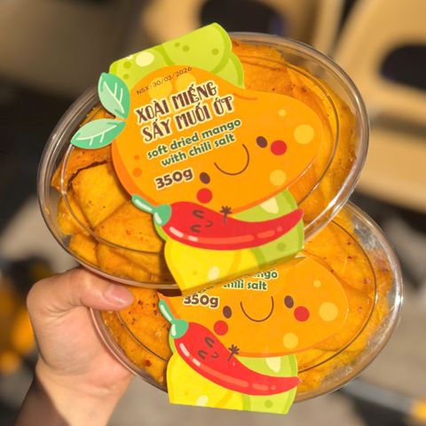 Xoài Miếng Sấy Muối Ớt