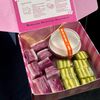 Da Lợn Đậu Xanh Mix Khoai Môn Lá Cẩm 500G