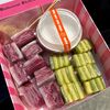 Da Lợn Đậu Xanh Mix Khoai Môn Lá Cẩm 500G