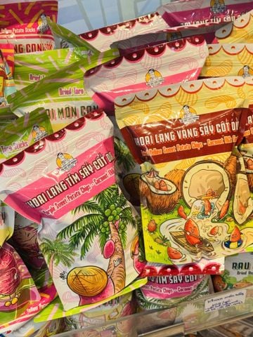 Khoai Lang Sấy Cốt Dừa