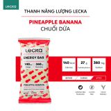  Thanh năng lượng Lecka Energy Bar 40g dinh dưỡng thể thao 