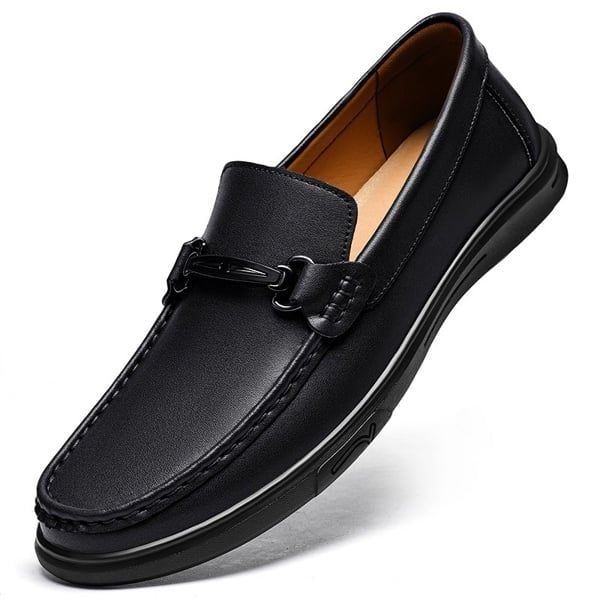 Giày lười da bò ngoại cỡ êm mềm - 1769236