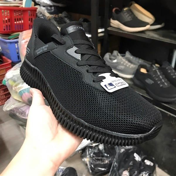 Giày cổ chun Skech Flection Swift Fit - Full đen