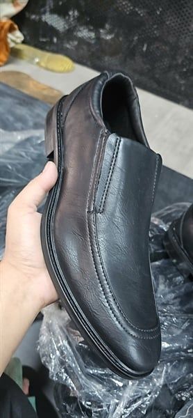 Giày lười da công sở Goodiellow xuất dư- Đen