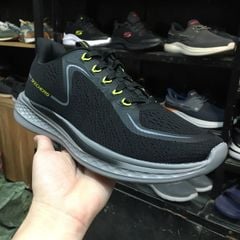 Giày thể thao nam Skech đế cao siêu nhẹ - Đen viền vàng