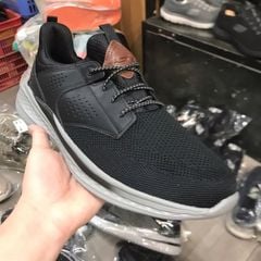 Giày thể thao Skech Slade Men's Sneaker - Đen đế ghi