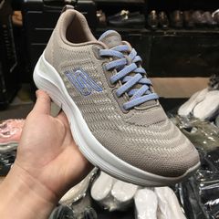 Giày thể thao nữ siêu nhẹ Skech Gowalk- Nâu nhạt