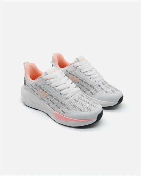 Giày Urban nữ đế cao siêu nhẹ TL2603- Ghi cam