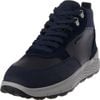 Giày cao cổ da lộn Geox xuất dư- xanh navy