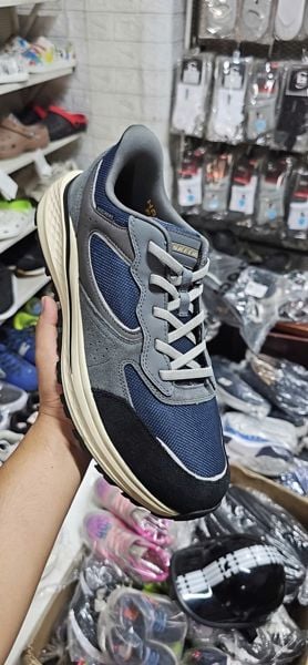 Giày Skech nam ngoại cỡ Slip - ins Navy