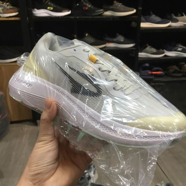 Giày thể thao Topper siêu nhẹ- Ghi viền vàng