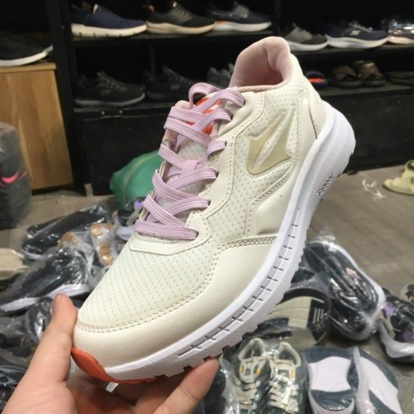 Giày thể thao Topper siêu nhẹ- Trắng viền hồng