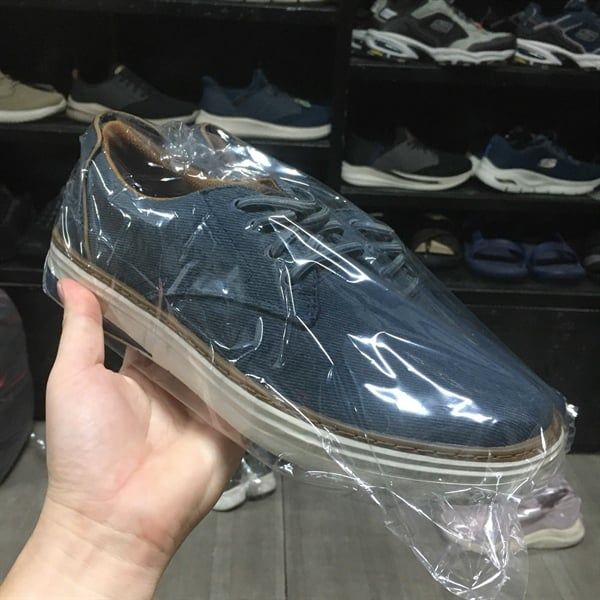 Giày thể thao siêu nhẹ Skech Hyland Ratner VEGAN- Xanh