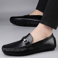 Giày lười da ngoại cỡ êm mềm - 227159