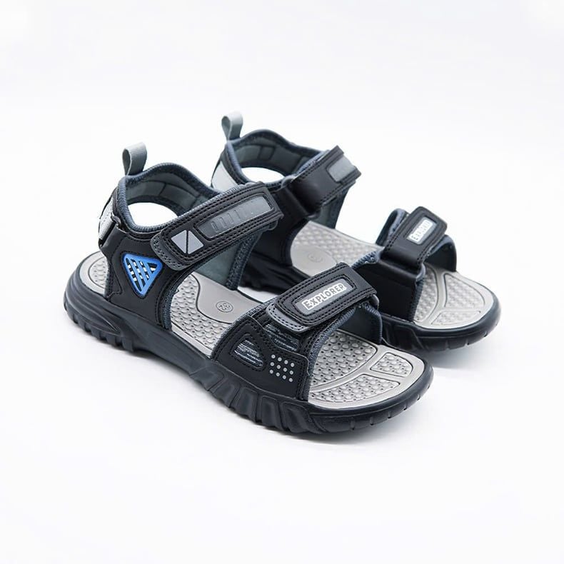 Sandal bé trai quai dán tiện lợi SD2503 - Đen
