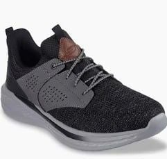Giày thể thao Skech Slade Men's Sneaker - Đen đế ghi