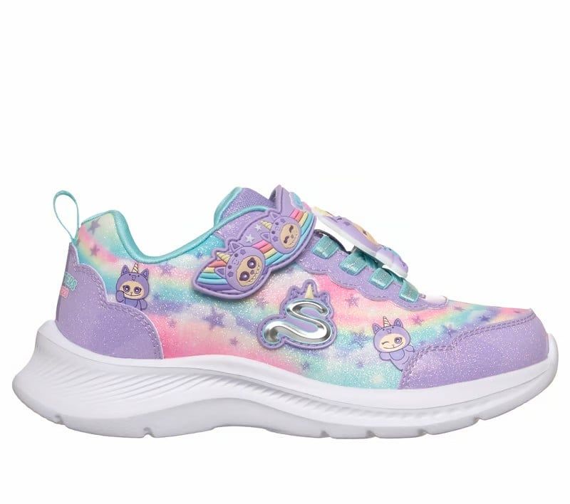 Giày thể thao Skech trẻ em siêu nhẹ Cutie Critters - Tím