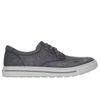 Giày thể thao Skech da lộn đế bằng Arch Fit - Ghi xám