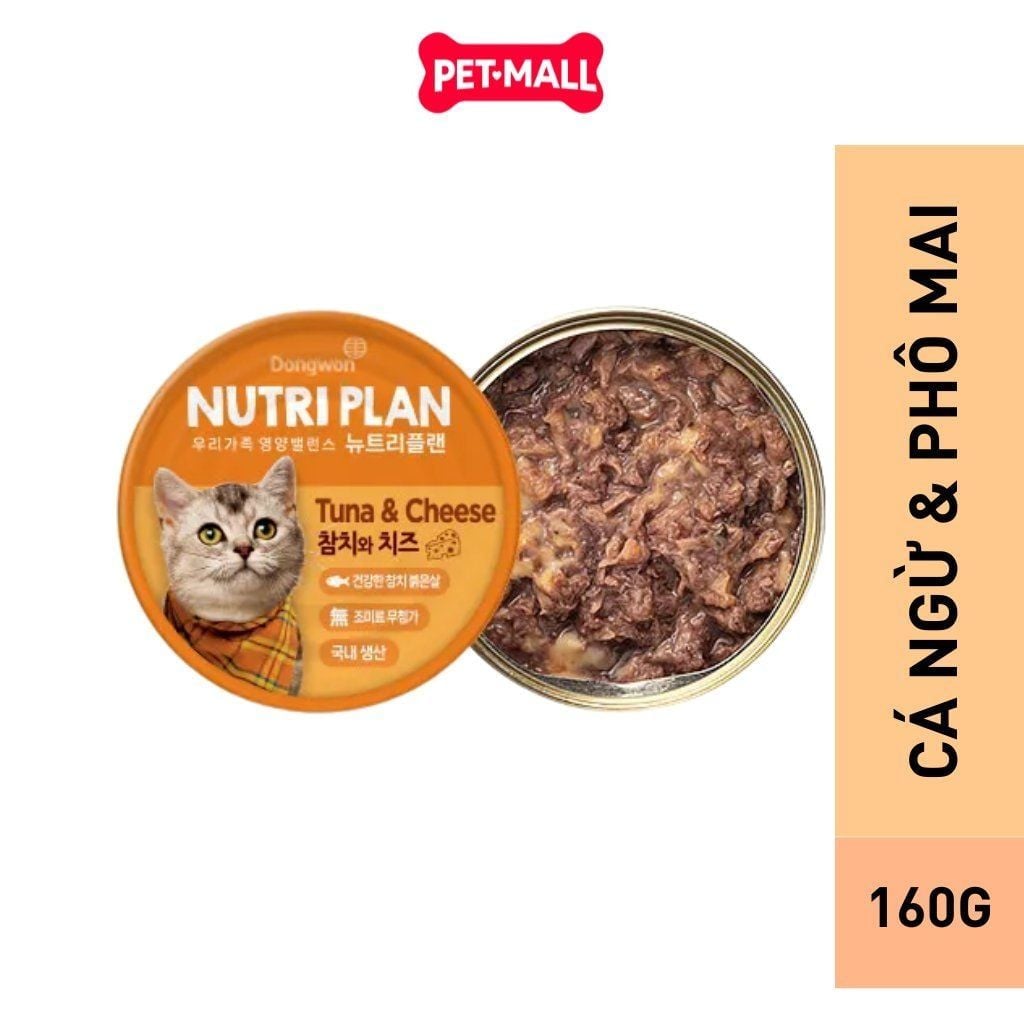 Pate mèo Nutri Plan 160g đến từ Hàn Quốc Chính Hãng Petmall