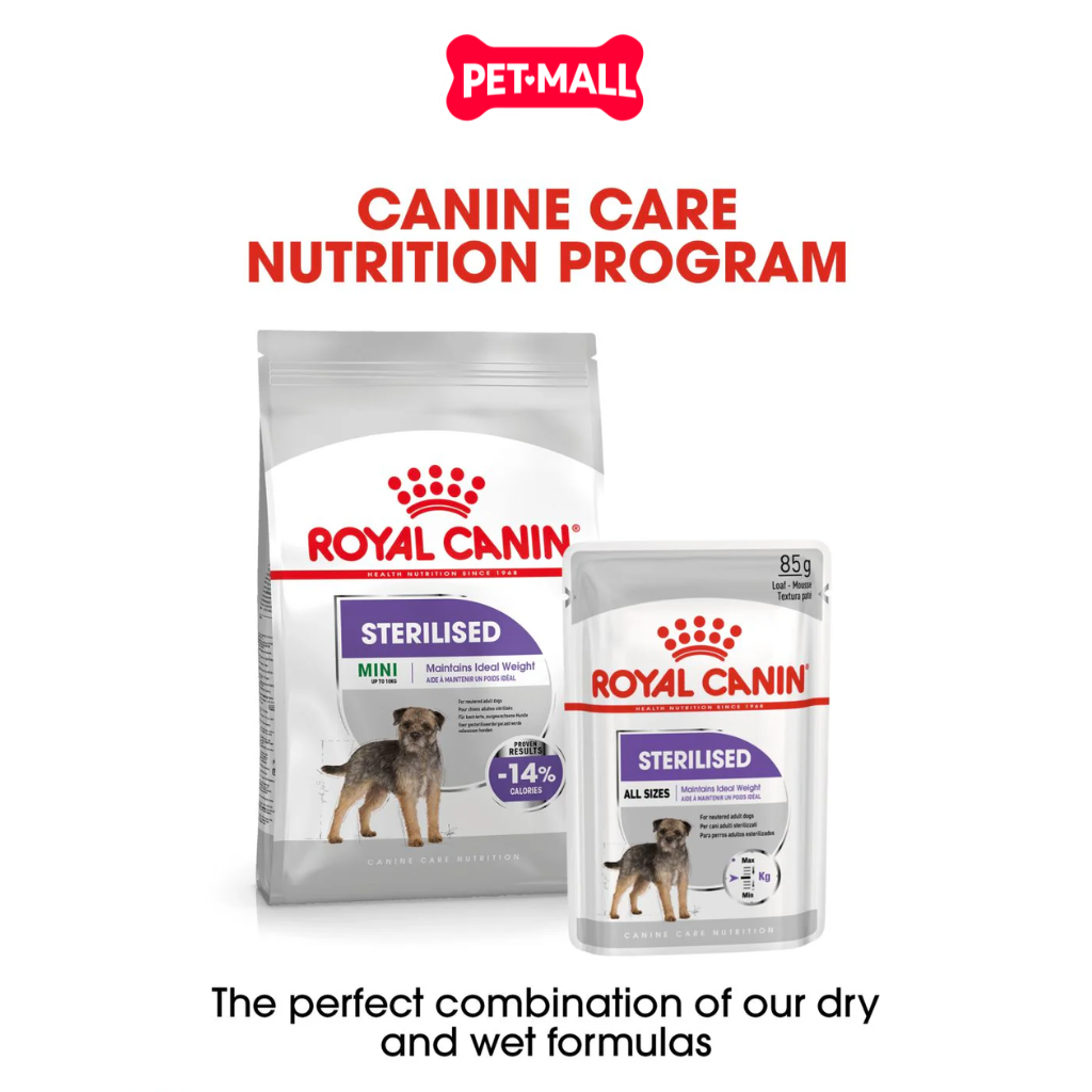 Hộp 36 gói 85G - Pate chó Royal Canin Sterilised Canin Petmall