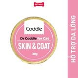 Lốc 6 Hộp 30G - Pate mèo Dr.Coddle 30G - SKIN & COAT Hỗ trợ da lông Petmall