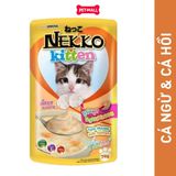 Hôpk 12 Gói 70g - Pate mèo NEKKO Kitten Mousse - Mix vị Petmall