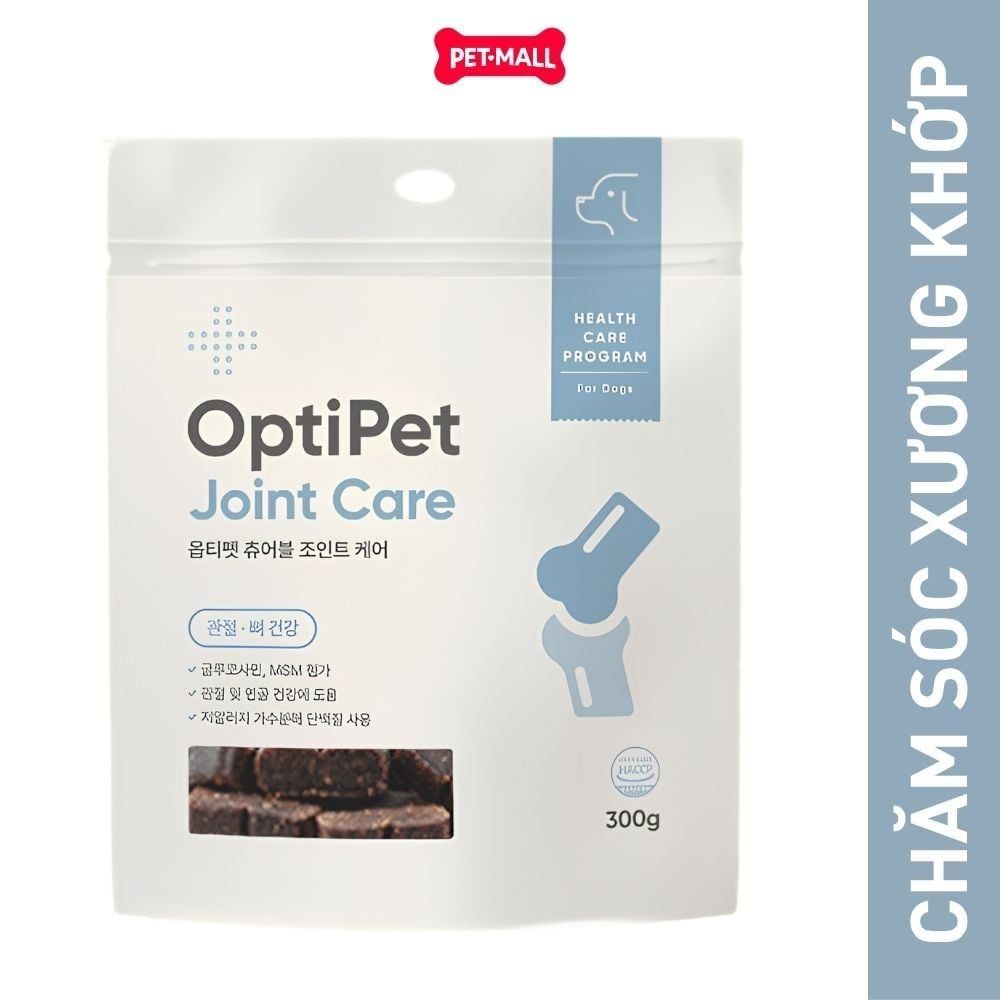 Viên nhai chăm sóc khớp OPTIPET JOINT CARE 300G Petmall