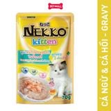 Combo 24 Gói 70g - Pate mèo NEKKO Kitten - Mix vị Creamy, Gravy Petmall
