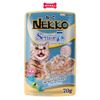  Hộp 12 gói 70g - Pate mèo NEKKO SENIOR cho mèo già - Tuna in gravy (7+) Petmall 