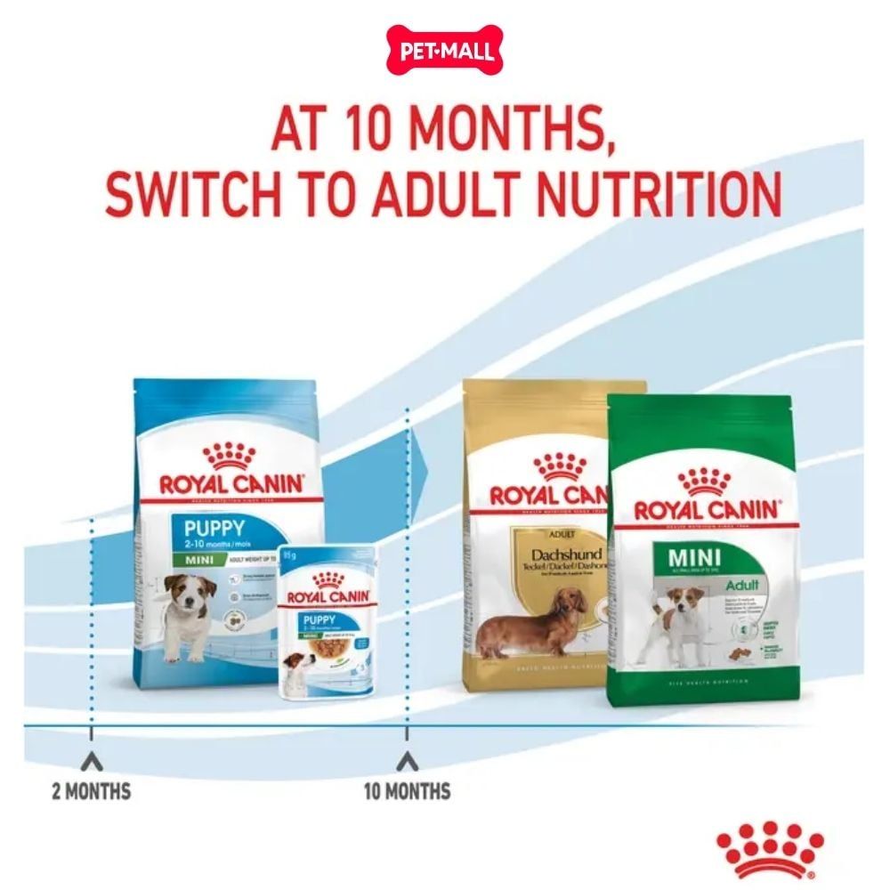 Set quà RC - 2KG Mini Puppy Thức ăn chó tặng 2 gói Pate Mini Puppy 85g Petmall