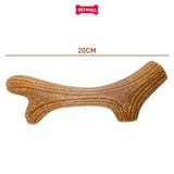 Đồ chơi nhai gặm GiGwi Nylon Wooden Antler Chew Toy - Sừng nai gỗ size M Petmall