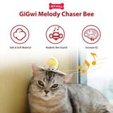 Đồ chơi cho mèo phát ra âm thanh GiGwi Melody Chaser - Con Ong Petmall