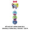  Đồ chơi set 3 bóng GiGwi Ball Originals Tennis Ball for dog - size M Petmall 