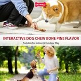 Đồ chơi nhai gặm GiGwi Nylon Wooden Antler Chew Toy - Sừng nai gỗ size M Petmall