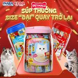 Treats Ciao Churu Chicken with Vitamin and Green Tea 700g - Hộp 50 gói mix Petmall
