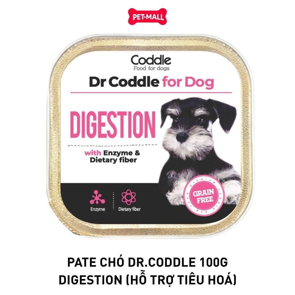 100G - Pate chó Dr.Coddle DIGESTION - Hỗ trợ tiêu hoá Petmall