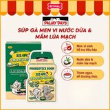 HỘP 8 GÓI 50G - Pate mèo PALMY DAYS dạng soup bổ sung men vi sinh Petmall