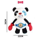 Đồ chơi thú bông có tiếng GiGwi Rock Zoo King Boxer Panda size M/L Petmall