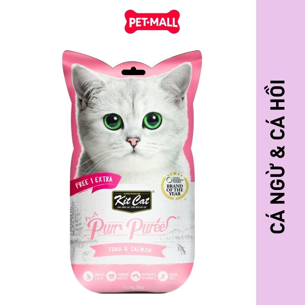 Treats KitCat Purr Puree 75g Petmall