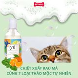 Sữa tắm Yu Light & Fluff Formula cho thú cưng 250ml - Húng Quế & Hoa Cam Petmall