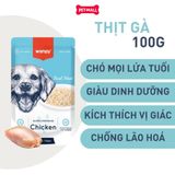 Hộp 12 Gói 100G - Pate chó WANPY Super Premium Petmall